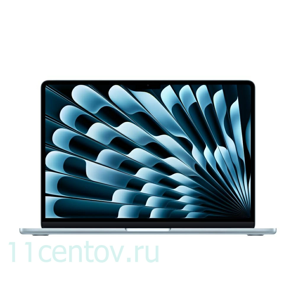 Картинка Apple MacBook Air 13" (2025) M4 10-CPU, 8-GPU, 16Gb, 256Gb Sky Blue MC6T4 от интернет-магазина электроники «11 Центов»