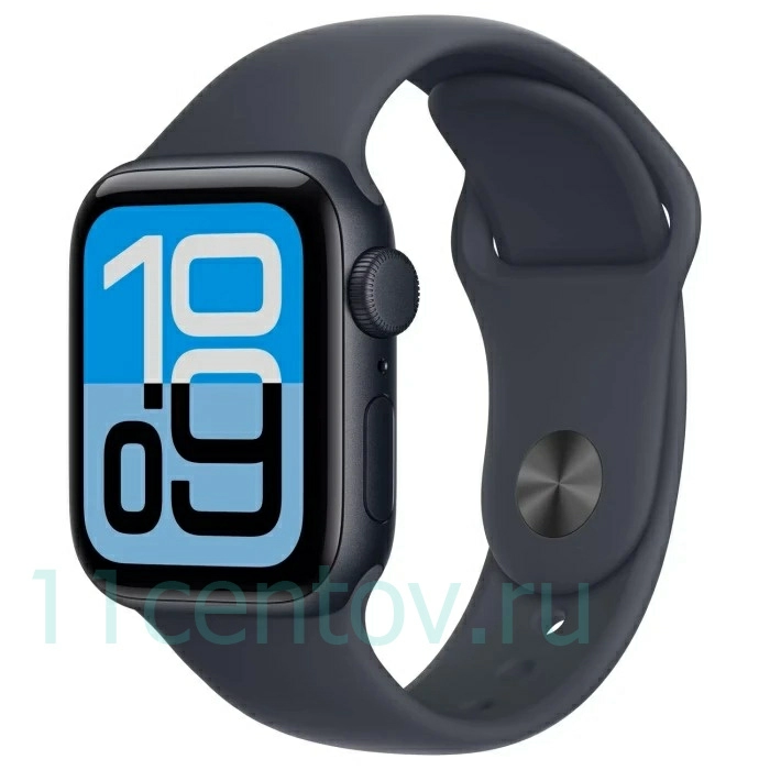 Картинка Apple Watch SE 3 GPS 40mm Midnight Aluminum Case with Midnight Sport Band M/L от интернет-магазина электроники «11 Центов»