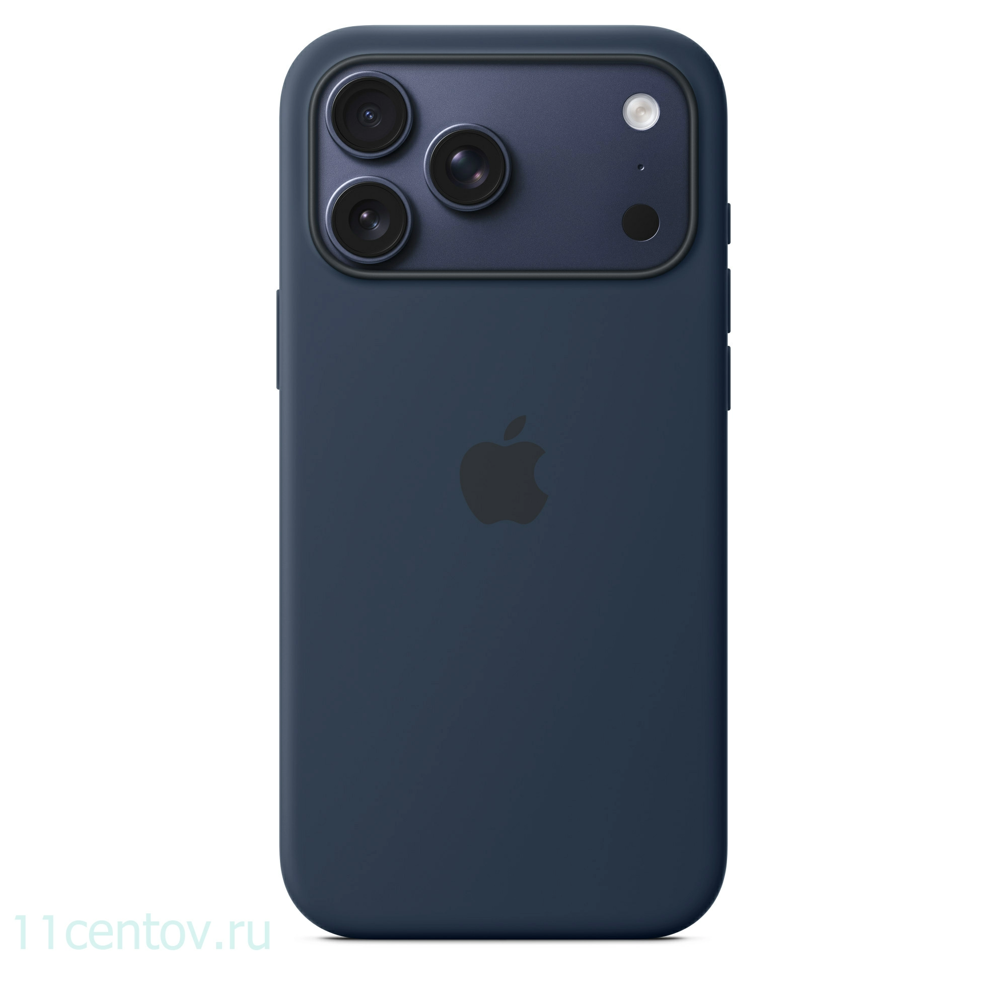Картинка Силиконовый чехол для iPhone 17 Pro Max Полуночный от интернет-магазина электроники «11 Центов»