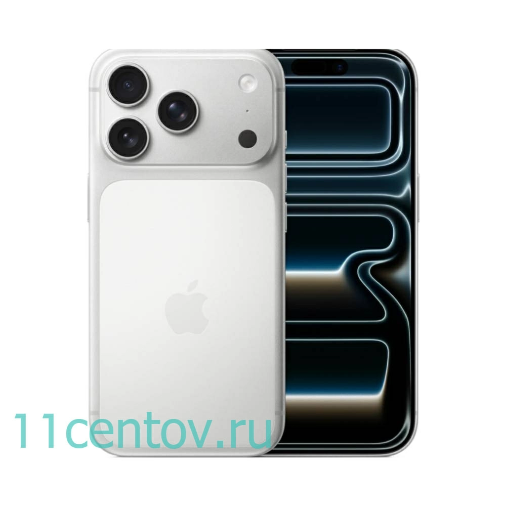 Картинка Apple iPhone 17 Pro 512Gb Silver eSIM от интернет-магазина электроники «11 Центов»