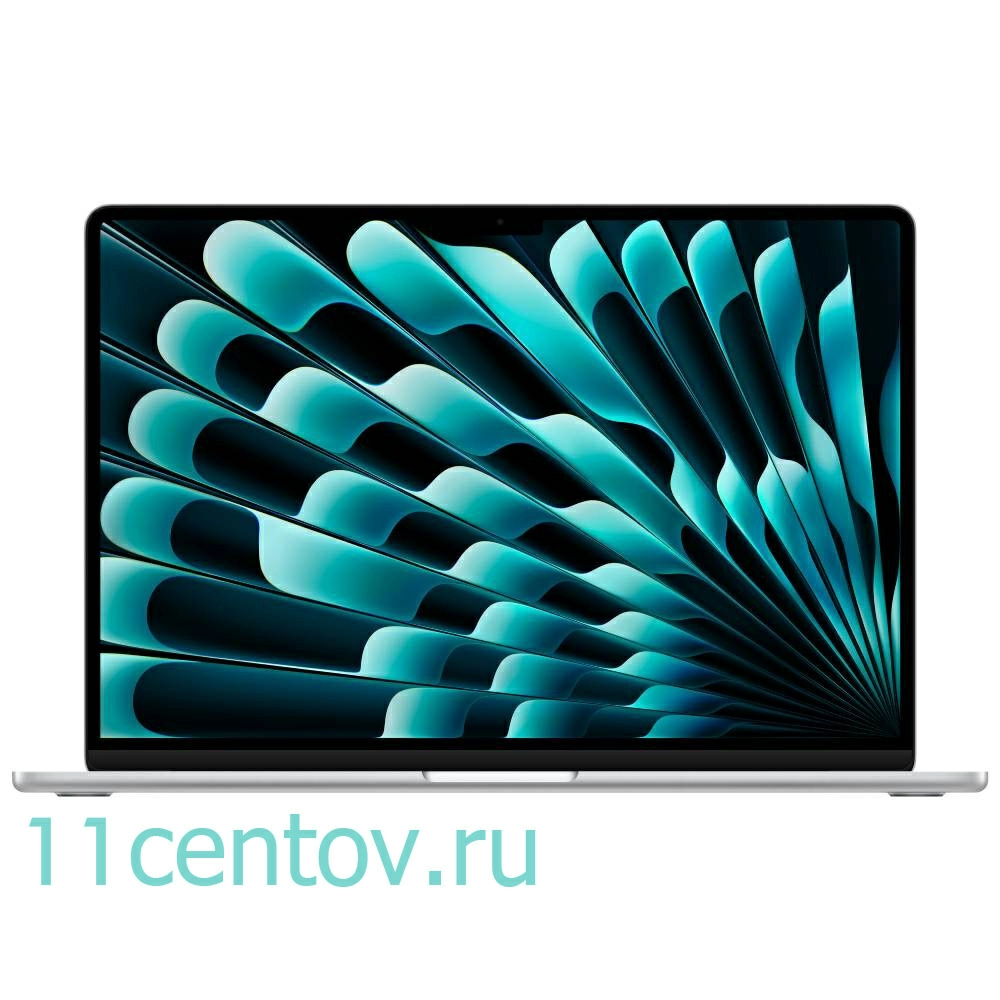 Картинка Apple MacBook Air 15" (2025) M4 10-CPU, 10-GPU, 24Gb, 512Gb Silver MC6J4 от интернет-магазина электроники «11 Центов»