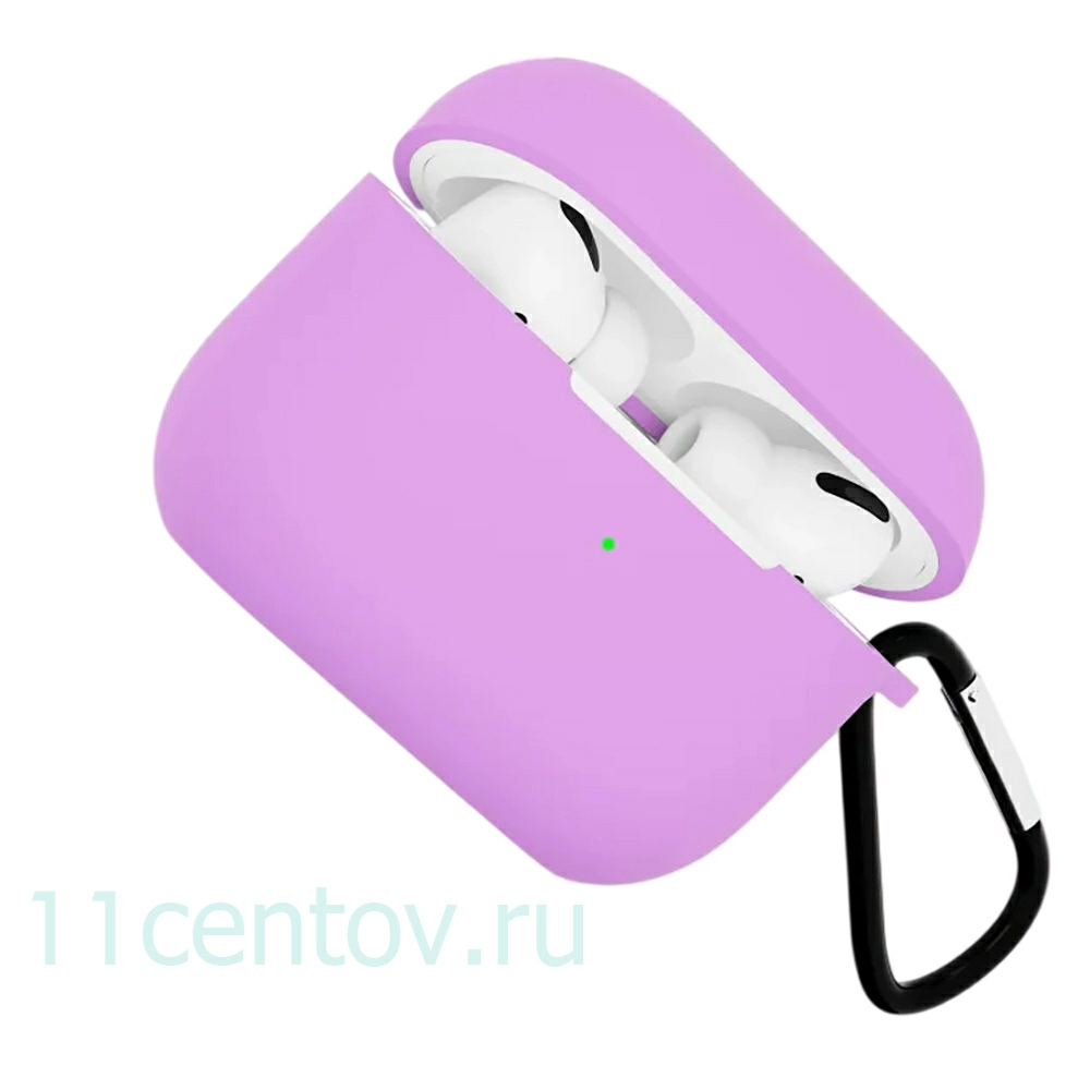 Картинка Чехол для Apple Airpods Pro 3 Пурпурный от интернет-магазина электроники «11 Центов»