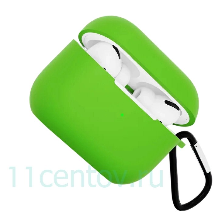 Картинка Чехол для Apple Airpods Pro 3 Зеленый от интернет-магазина электроники «11 Центов»
