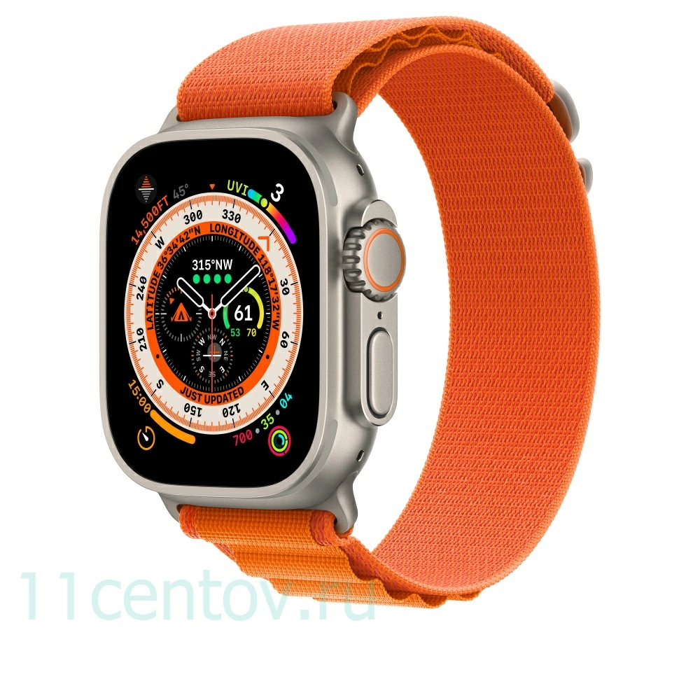 Картинка Ремешок Alpine Loop для Apple Watch 38/40/41 mm Orange от интернет-магазина электроники «11 Центов»