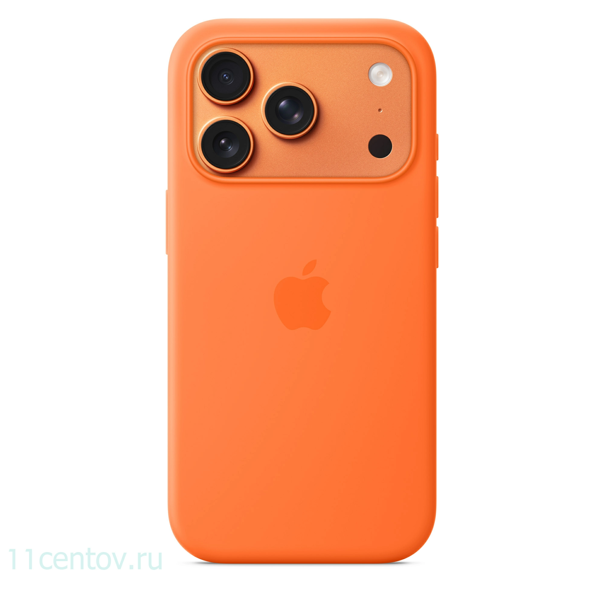 Картинка Силиконовый чехол для iPhone 17 Pro Оранжевый от интернет-магазина электроники «11 Центов»