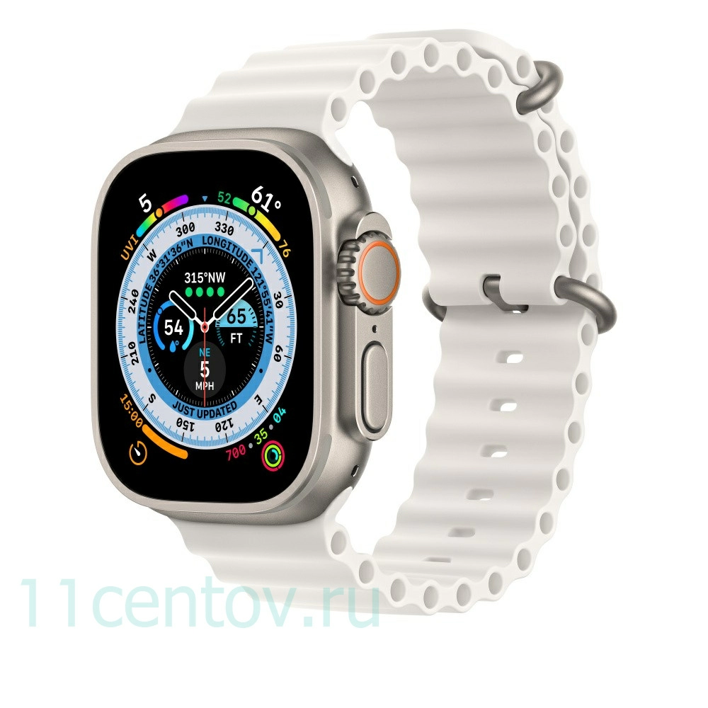 Картинка Ремешок Оcean band для Apple Watch 38/40/41 mm Starlight от интернет-магазина электроники «11 Центов»