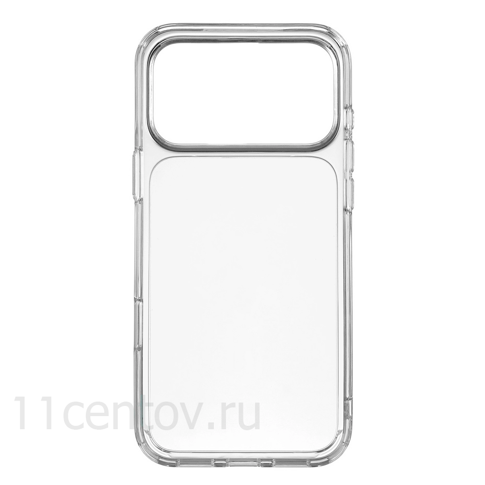 Картинка Силиконовый чехол HOCO для iPhone 18 Pro (прозрачный) от интернет-магазина электроники «11 Центов»