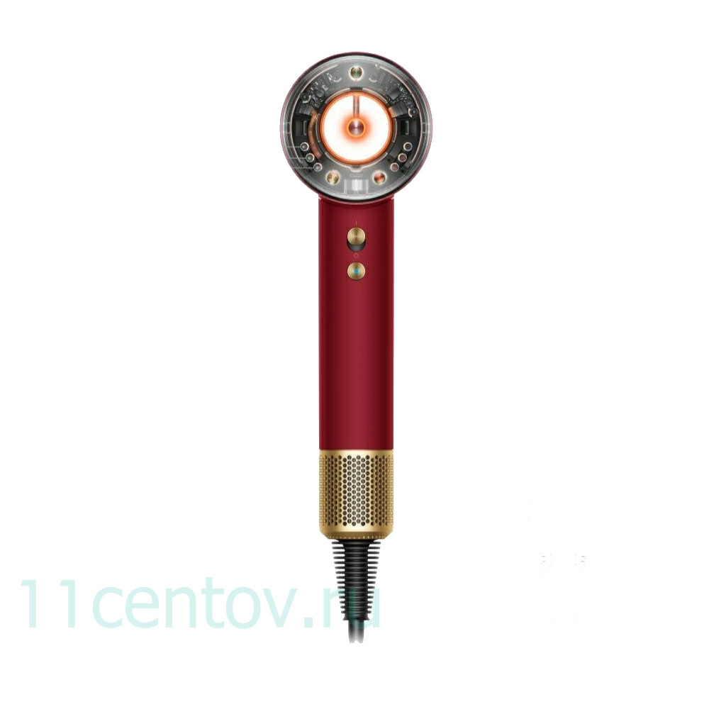 Фен Dyson Supersonic Nural HD16 Red Velvet/Gold, с кейсом (наша вилка)