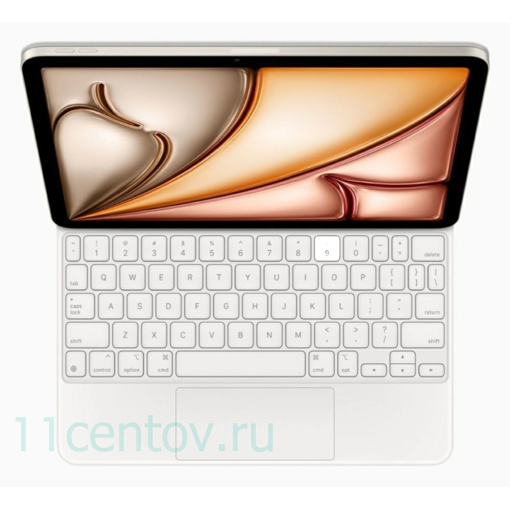 Картинка Клавиатура Apple Magic Keyboard для iPad Air 13 M2 Белая от интернет-магазина электроники «11 Центов»