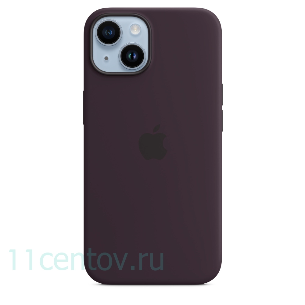 Картинка Силиконовый чехол для iPhone 14 Plus Фиолетовый от интернет-магазина электроники «11 Центов»