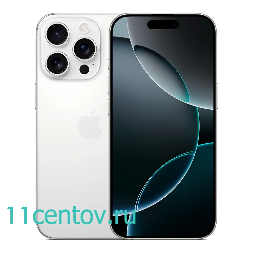 Картинка Apple iPhone 16 Pro Max 512Gb White Titanium SIM+eSIM от интернет-магазина электроники «11 Центов»