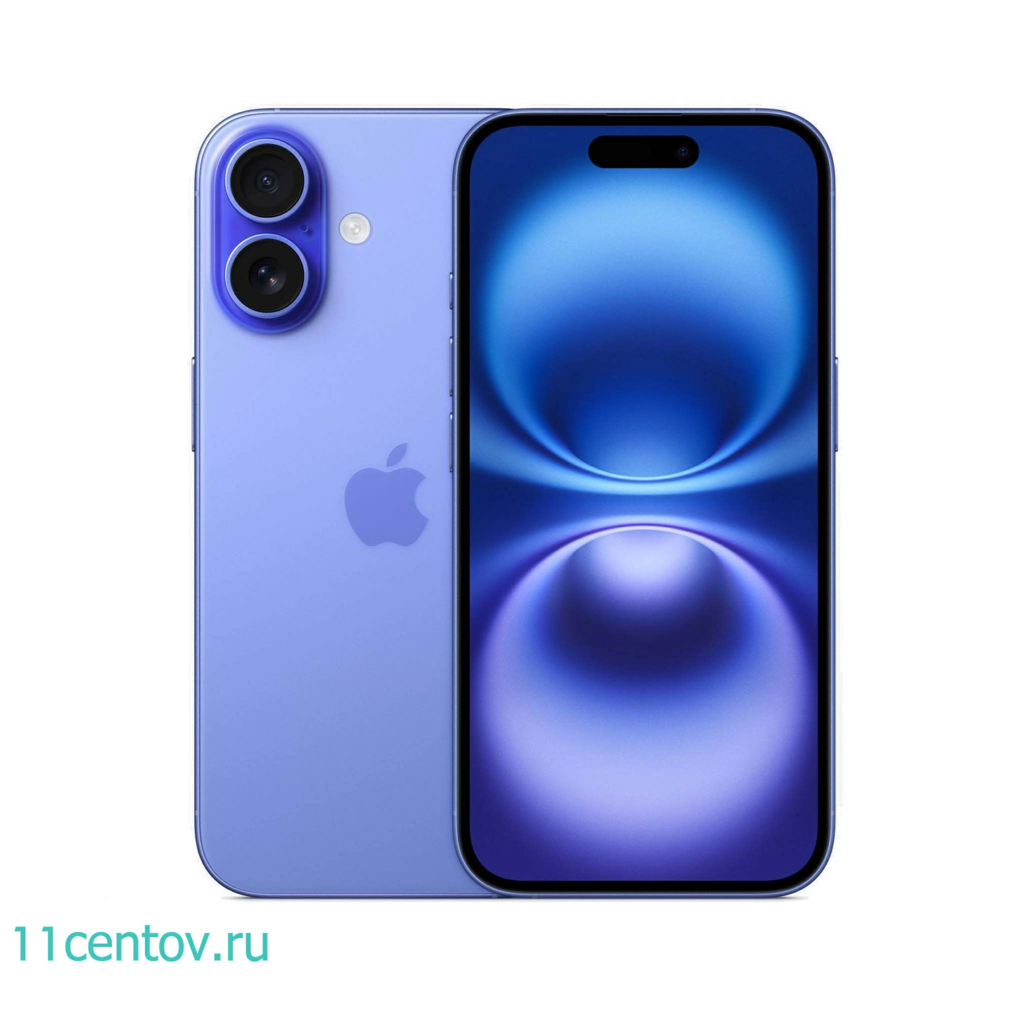 Картинка Apple iPhone 16 Plus 128GB Ultramarine SIM+eSIM от интернет-магазина электроники «11 Центов»